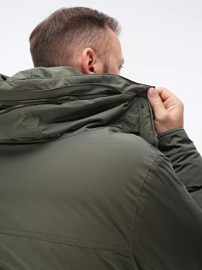ASPESI Daunenparka olive