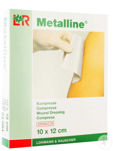 Lohmann & Rauscher Metalline Compresse Stériles 10x12cm 10 Pièces