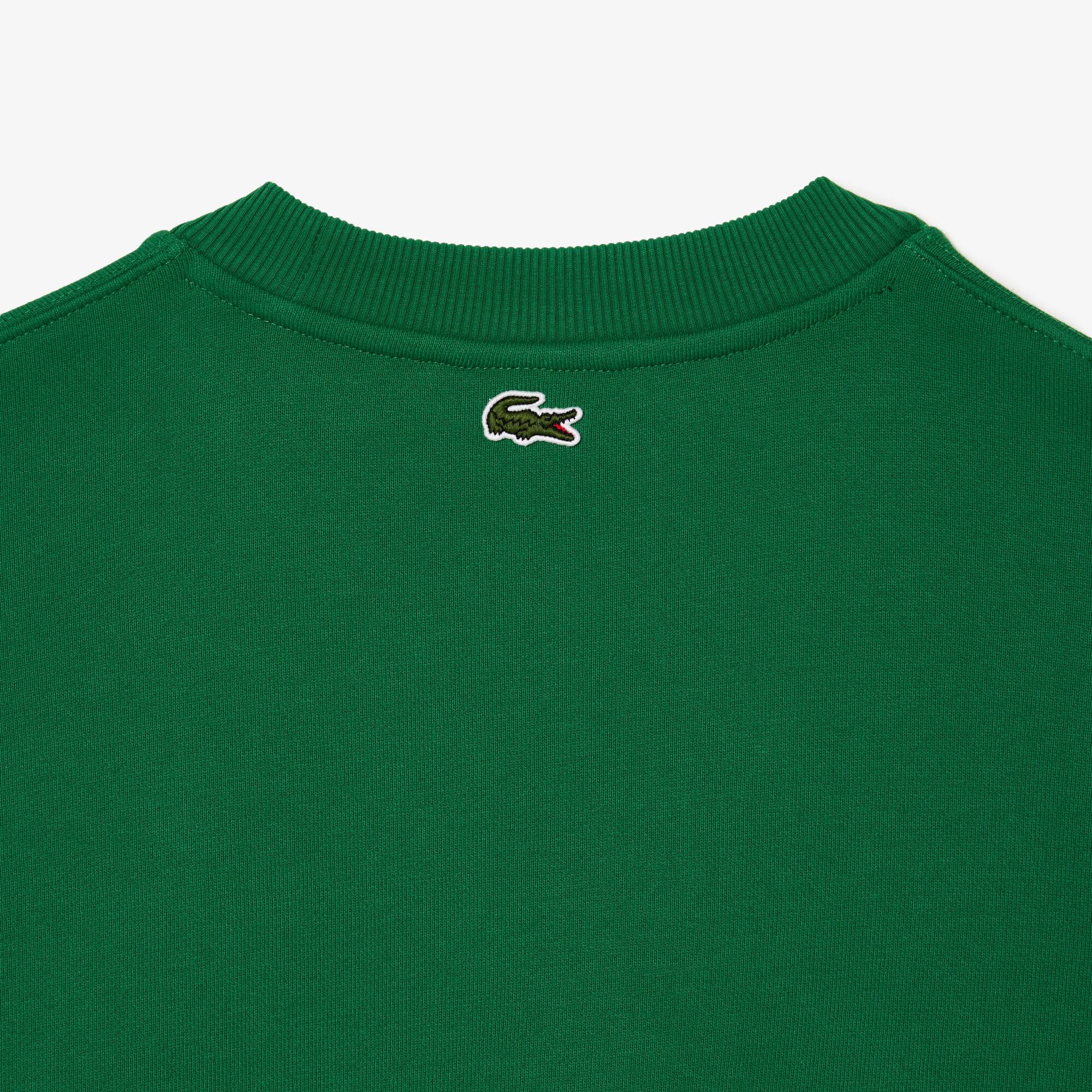Herren LACOSTE Jogger-Sweatshirt mit Rundhals und Krokodil-Aufdruck Sweatshirts - Grün - Lacoste - Herren