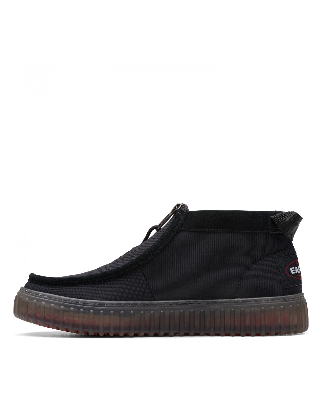 clarks Derbies homme torhill zip black