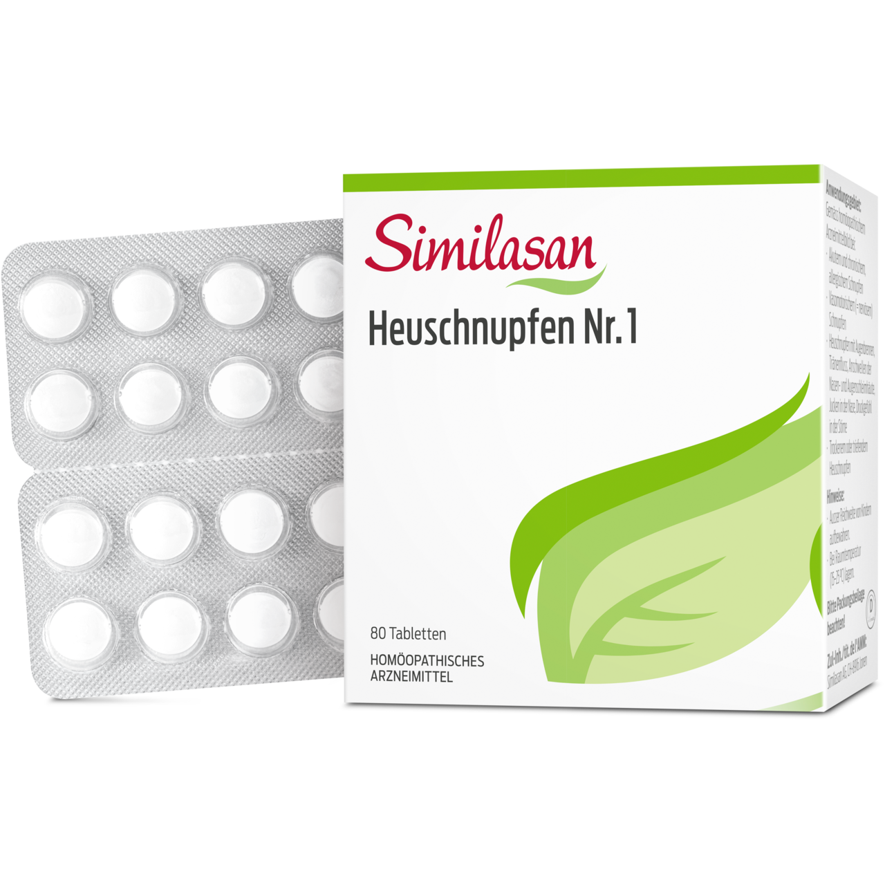 SIMILASAN Heuschnupfen Nr. 1 Tabl Blist 80 Stk