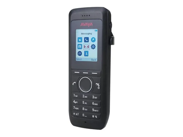 Avaya IX Wireless Handset 3730 - Trådløs digitaltelefon - med Bluetooth interface - IP-DECT - sort
