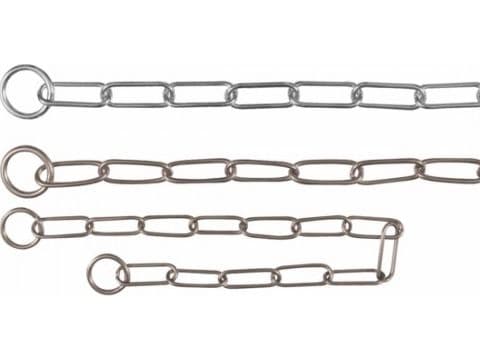 Trixie Kvælerhalsbånd lange led 78cm/4,0mm