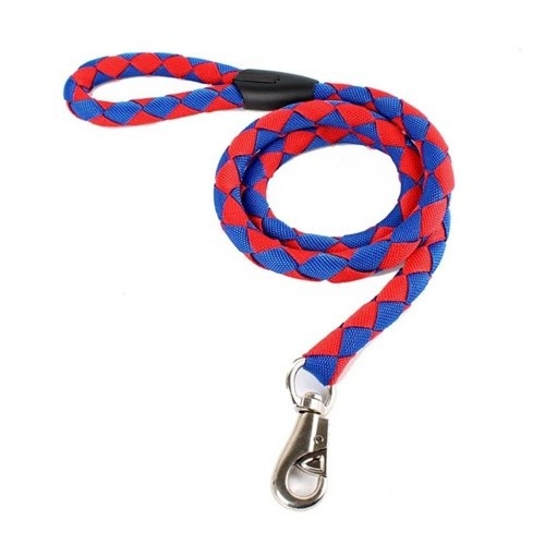 Guia curta para cães MyPetCare, azul