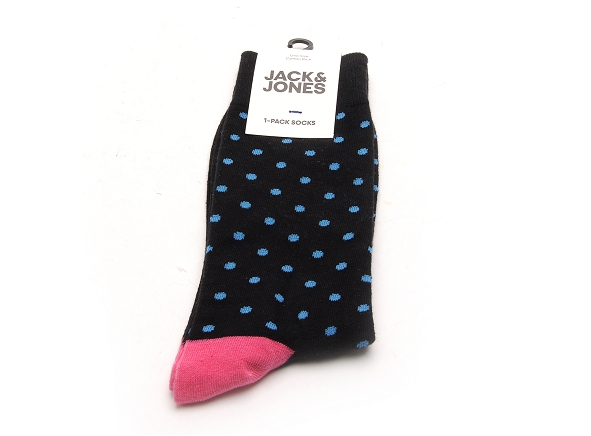 Jack and jones famille accessoires jaccolor dot sock bleu