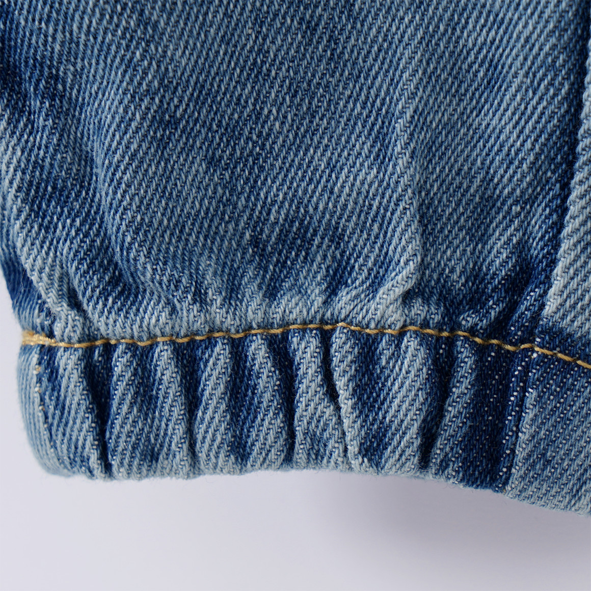 Topomini Baby Pull-on-Jeans mit Elastikbund blau