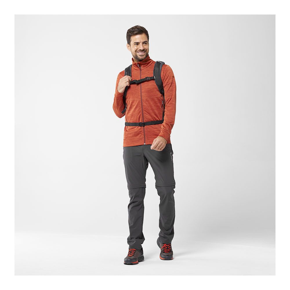 Lafuma SKIM SHIELD F-ZIP - Polaire Homme brick red