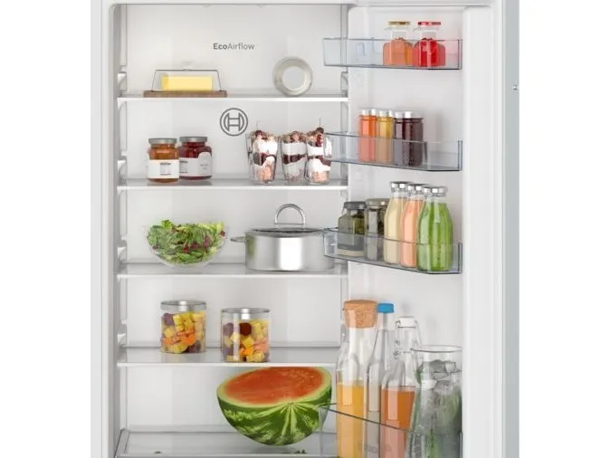 Bosch Serie | 2 KIR41NSE0 - Køleskab - til indbygning - niche - bredde: 56 cm - dybde: 55 cm - højde: 122.5 cm - 204 liter - Klasse E