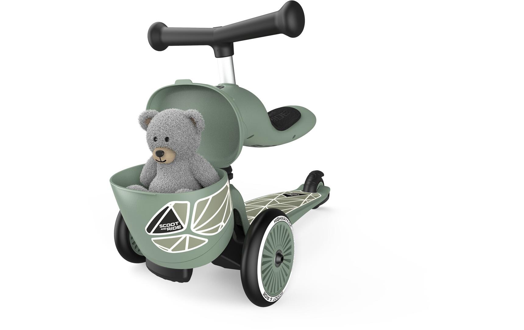 Stuntscooter Green lines Grün<br>Scooter mit Sitz