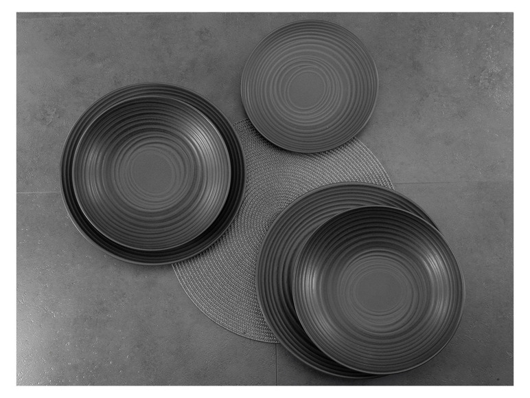 Serviesset Lava Stone 12-delig