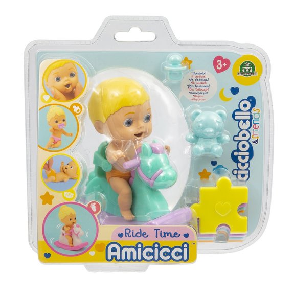 Coffret cheval à bascule Cicciobello Amicicci