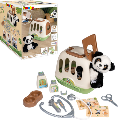 Smoby Animal Care Case Lekesett