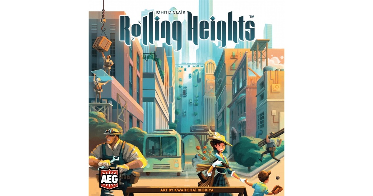 European Player NetworkRolling Heights Bordspel  (Engels, 1 - 4 spelers, 60 minuten, Vanaf 14 jaar)