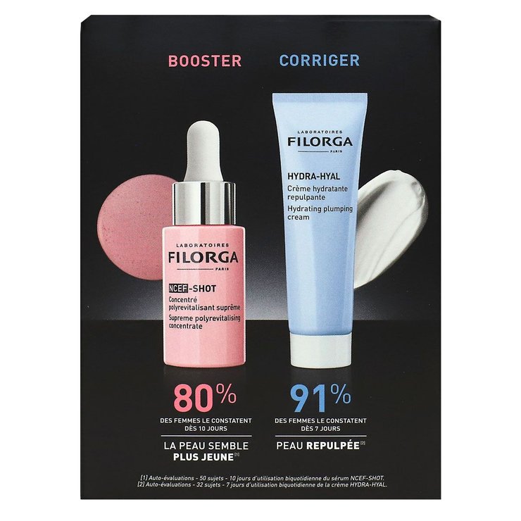 NCEF-Shot concentré Polyrevitalisant Suprême 15ml + crème hydratante
