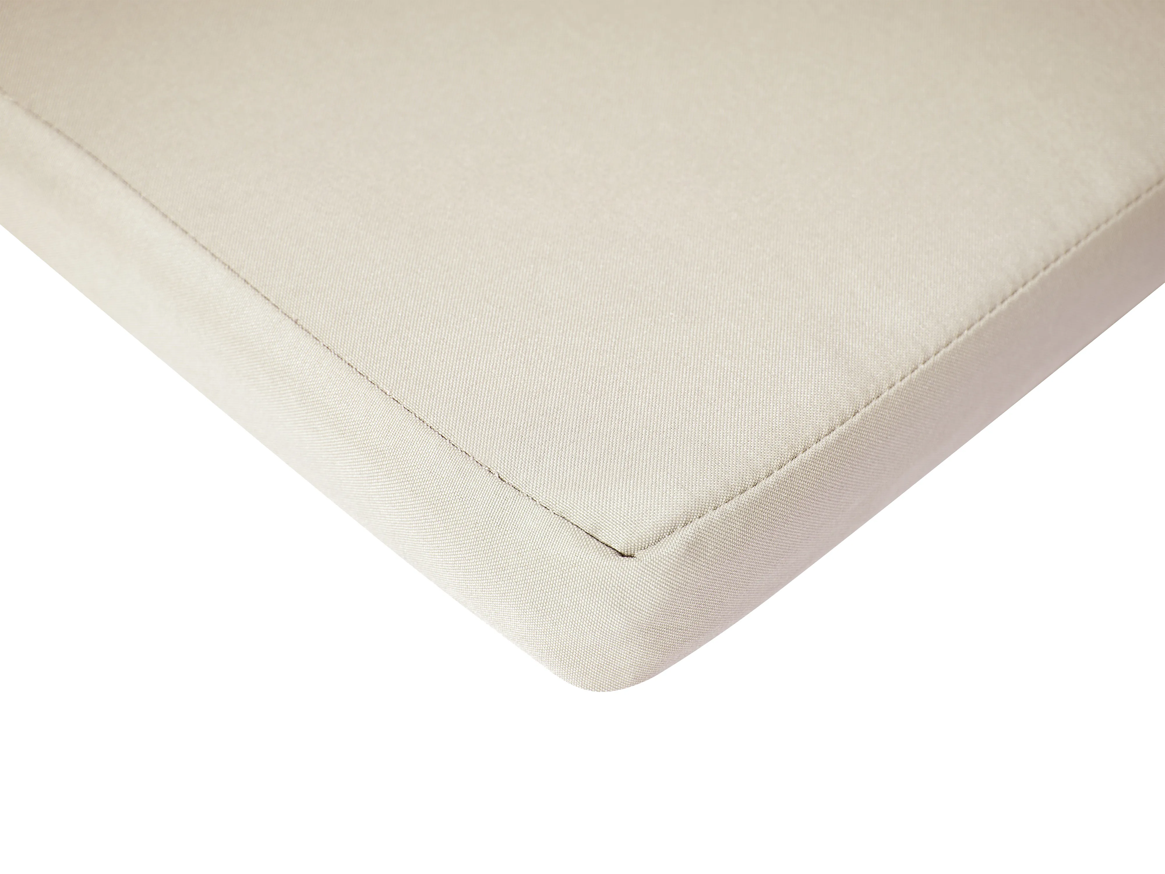 Set van 2 rug/zitkussens JAVA/AMANTEA PREMIUM 50 x 70 cm Taupe
