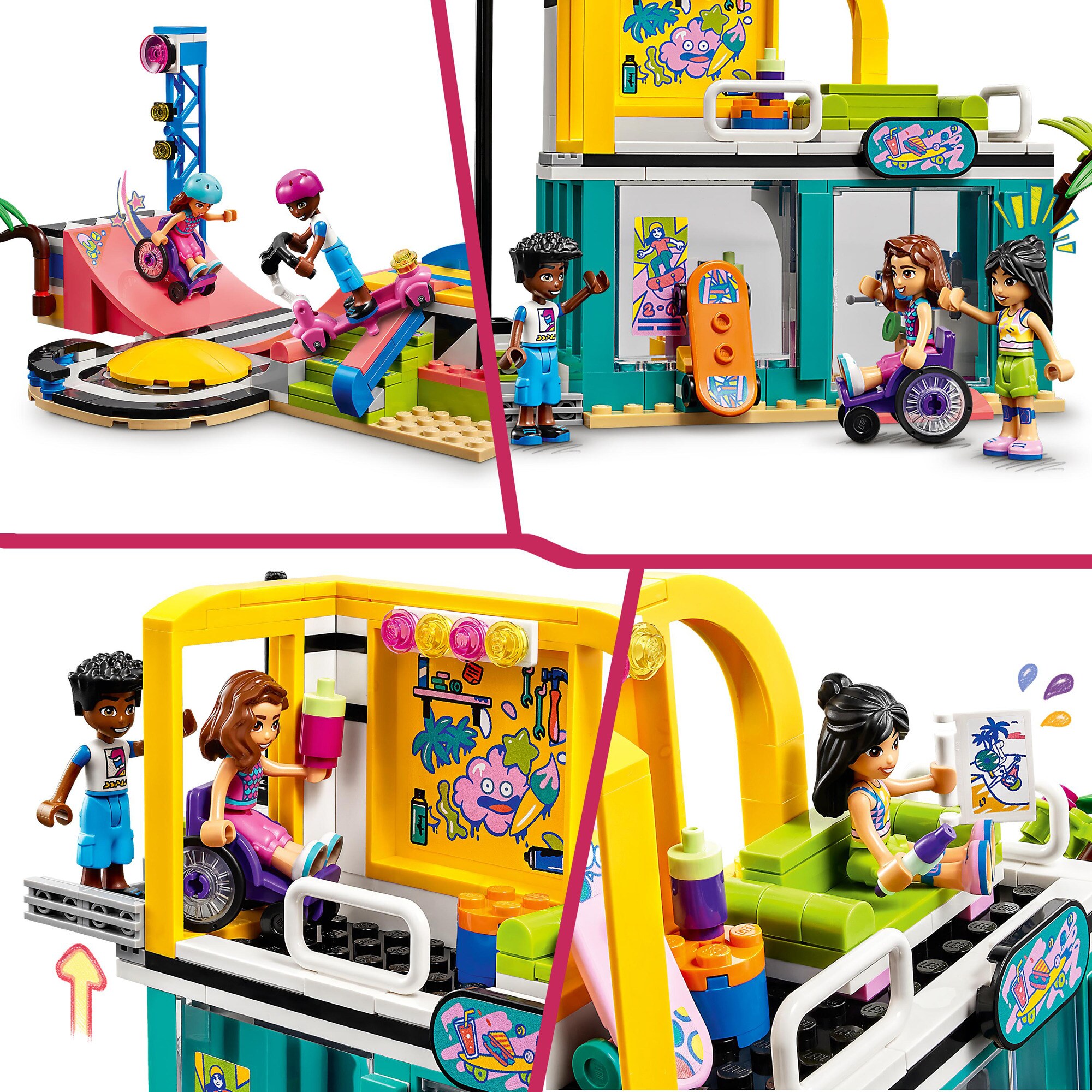 LEGO Konstruktionsspielzeug Friends Skatepark