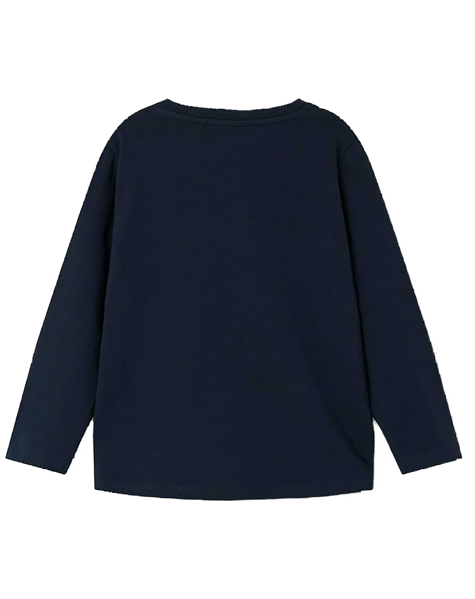Langarmshirt NMMTYANS TURTLE & CROC in dark sapphire