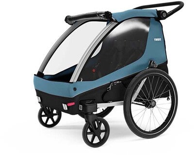Thule Courier 2 Sykkelvogn, Aegean Blue