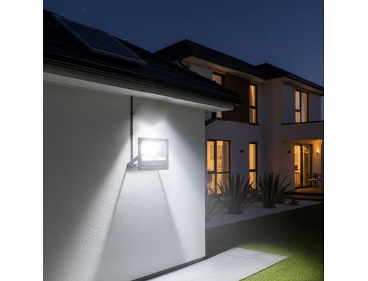 JORTAN TECH - Eclairage solaire Projecteur solaire yaoye 280w 252 led 3000k 63500k