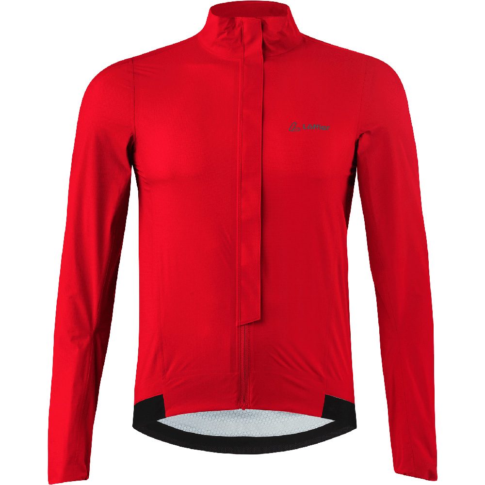 Löffler Rain Chaser WPM Pocket Radjacke Herren rot