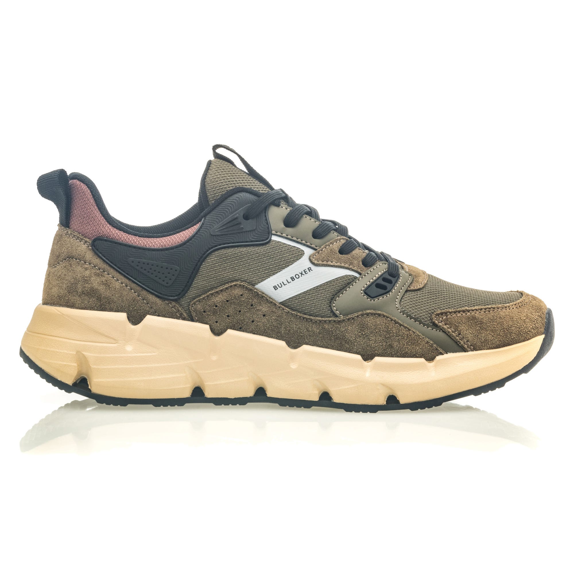 Baskets basses Homme kaki