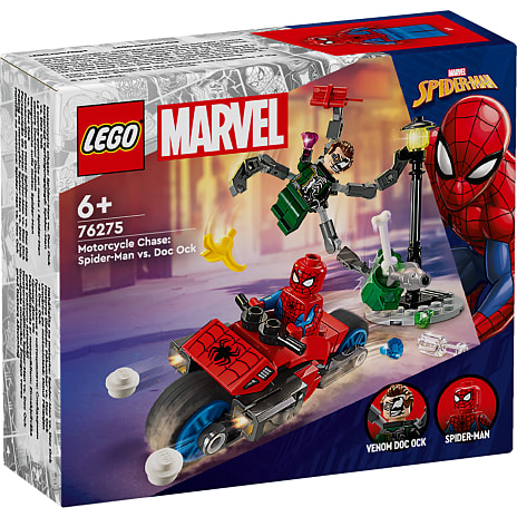 LEGO Marvel Motorcykeljagt: Spider-Man mod Doc Ock 76275