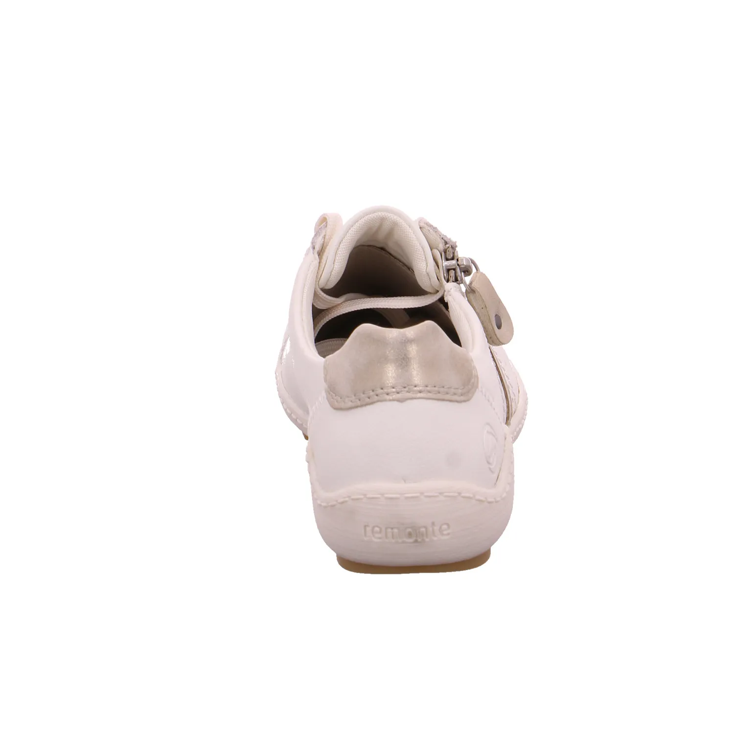 REMONTE Schnürschuh Weiss Leder