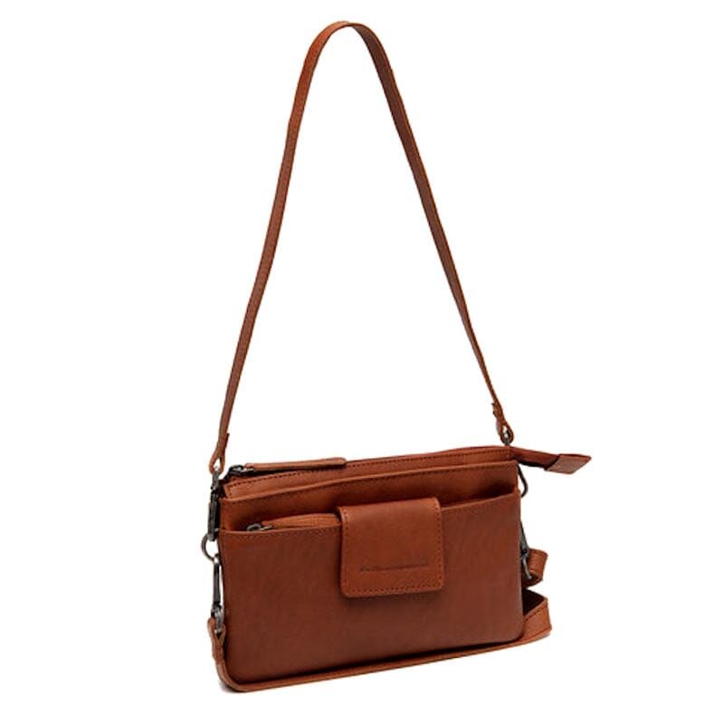 Chesterfield Brand Thompson Schoudertas Cognac