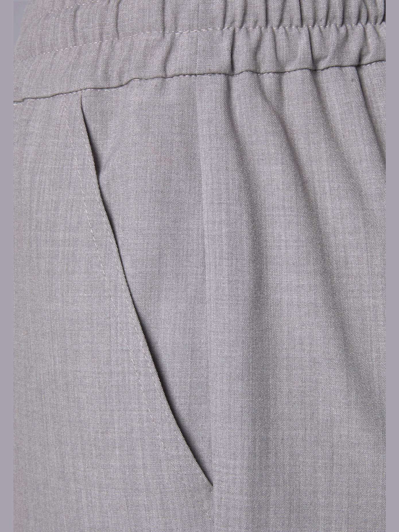 Pantalon ceinture élastique avec lien à nouer