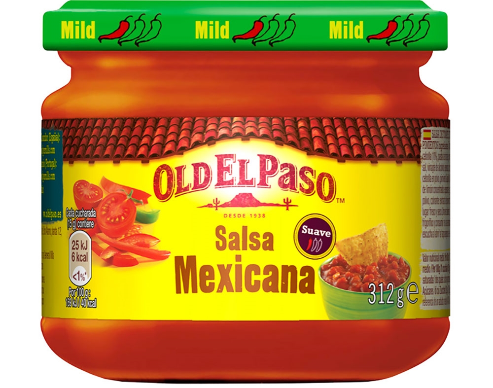 MOLHO OLD EL PASO MEXICANO DIP SUAVE 312G