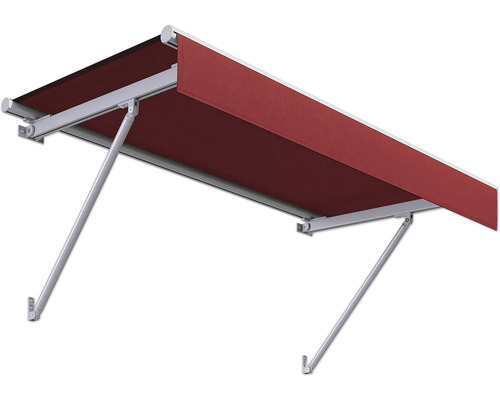 SCALA luifelframe RAL 7035 lichtgrijs 120x90 cm stof dessin 3914