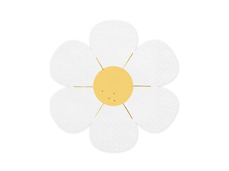 Bloemen Servetten 16,5cm 12st