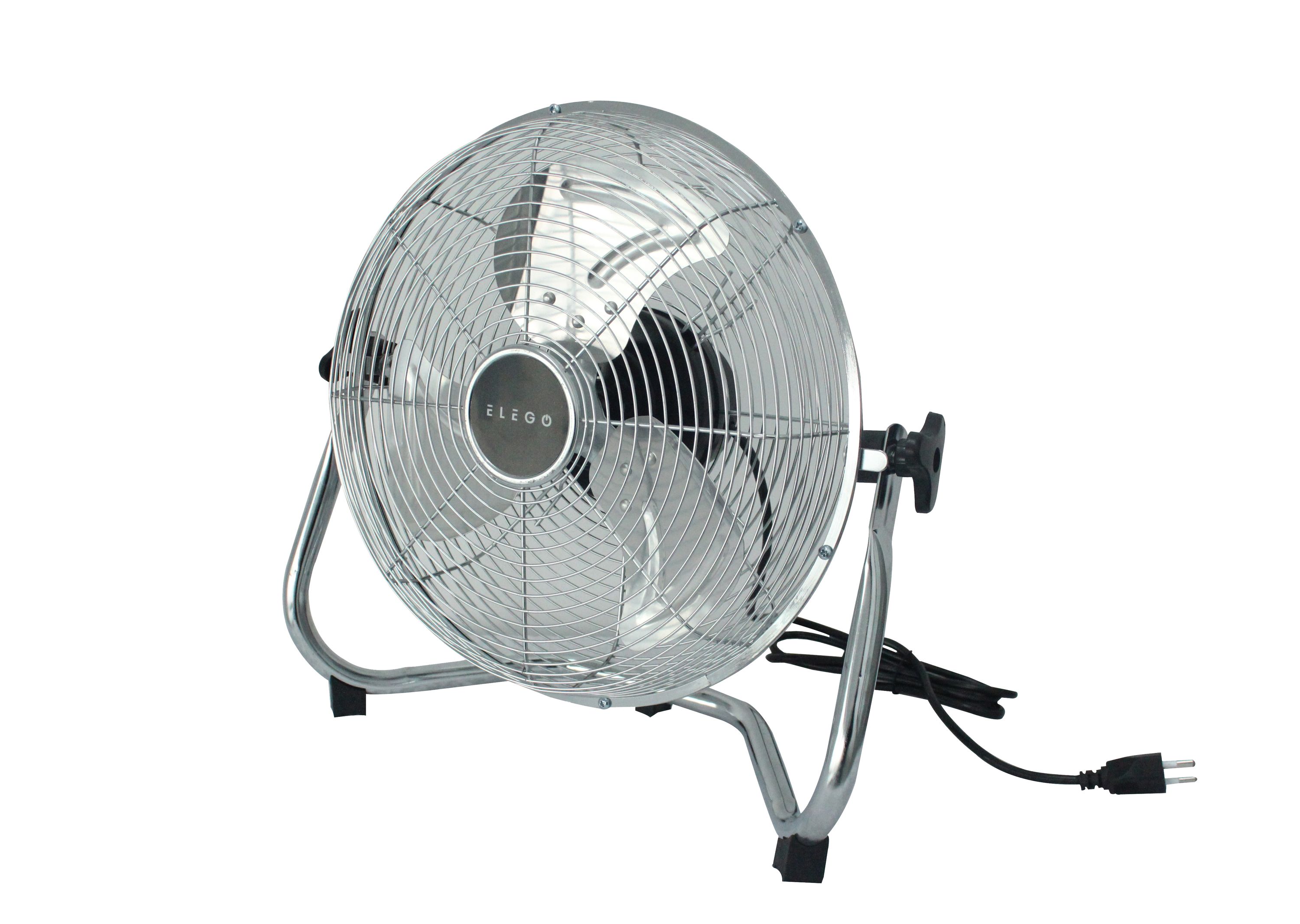 Bodenventilator 30 cm chrom