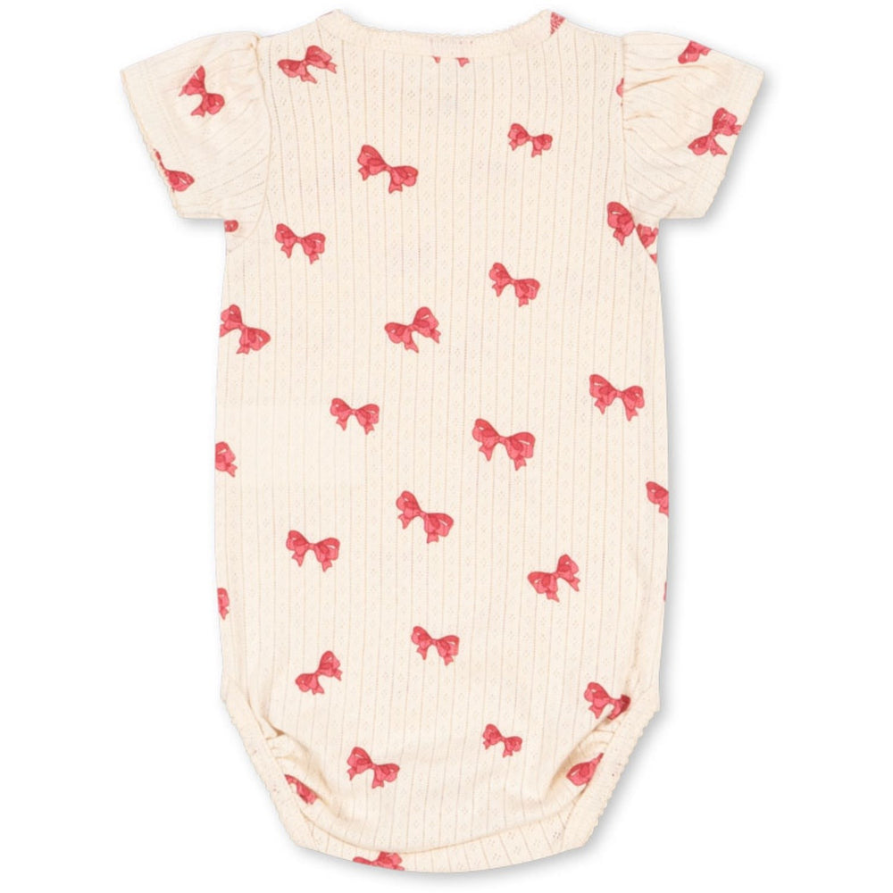 Køb Konges Sløjd Rosia Sløjfe Minnie Puff Sleeve Body GOTS