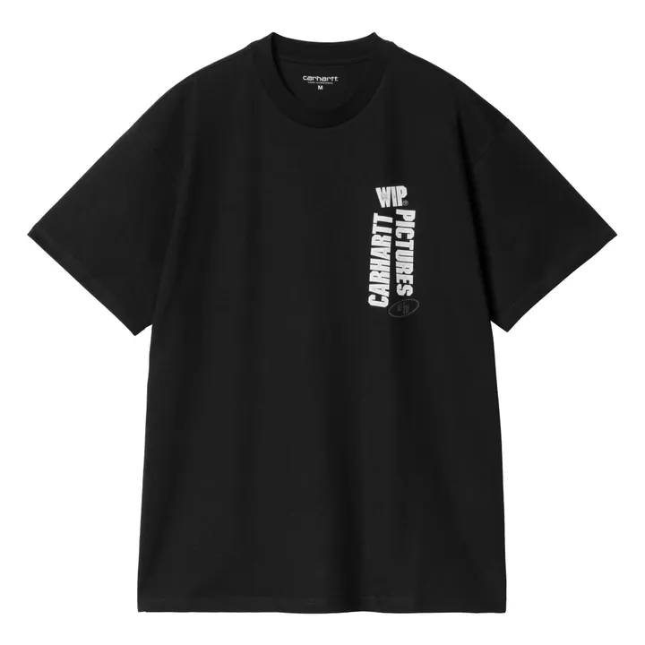 Carhartt WIP T-shirt Wip Pictures Coton Bio | Noir