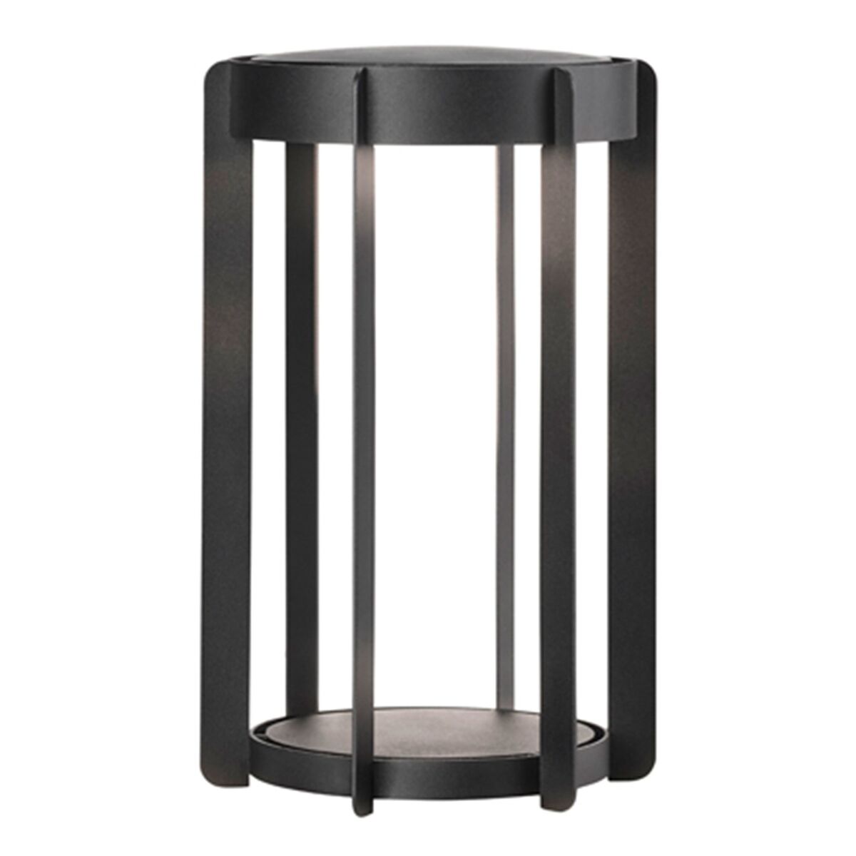 Firefly LED-lanterne, svart aluminium