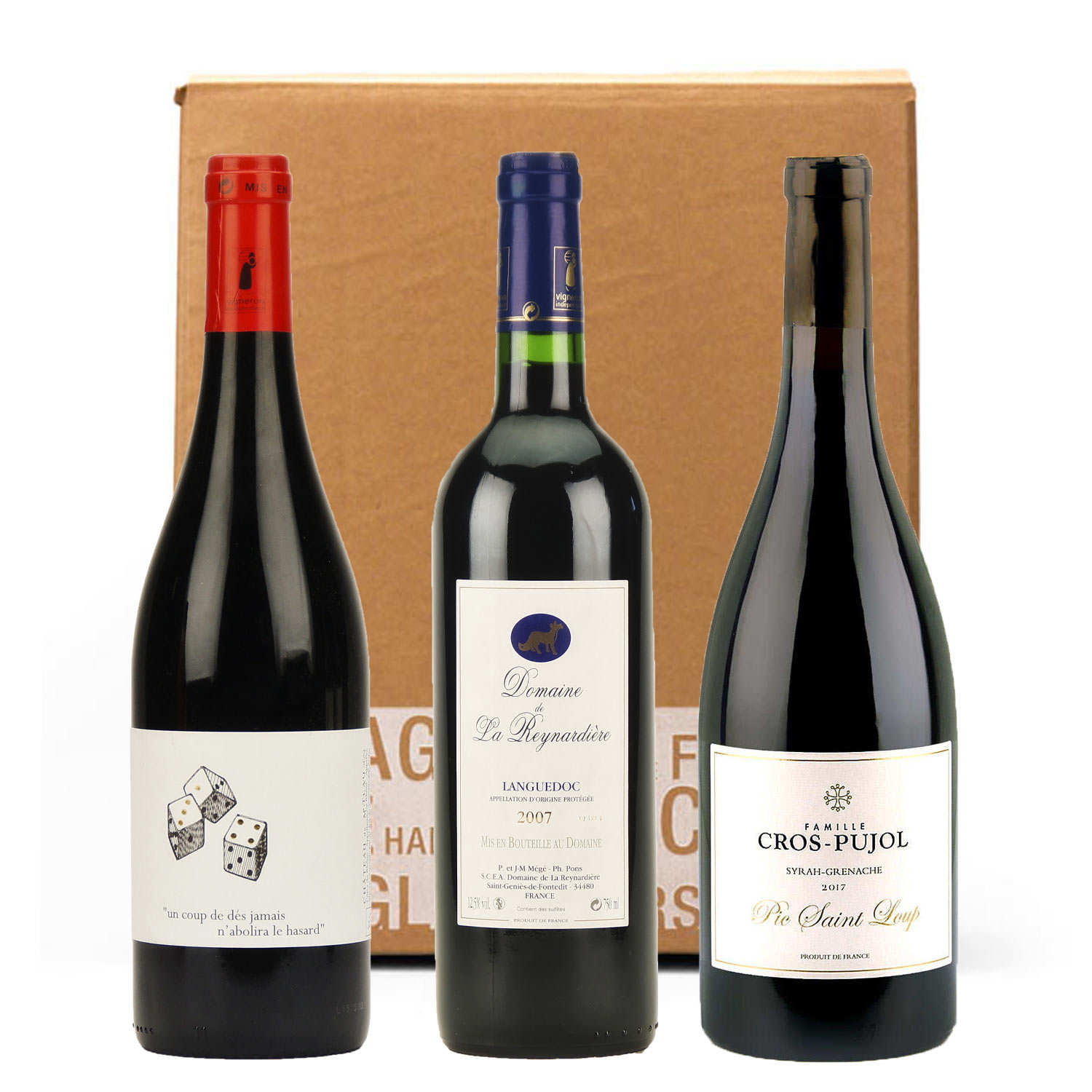 Box 3 belles appellations du Sud