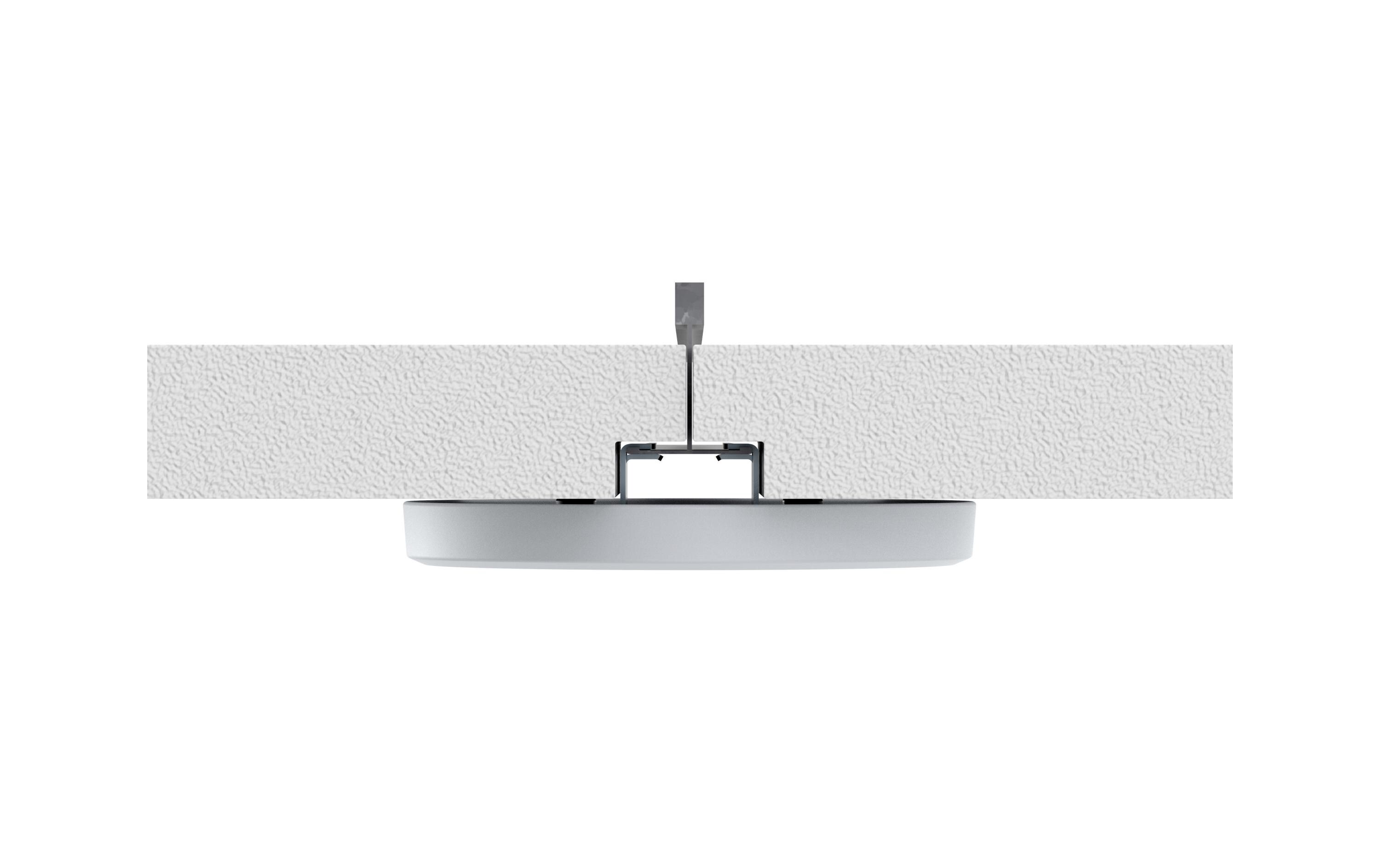 Deckenhalterung T91A23 für Rasterdecken Weiss 4 StückDeckenhalterung für Indoor