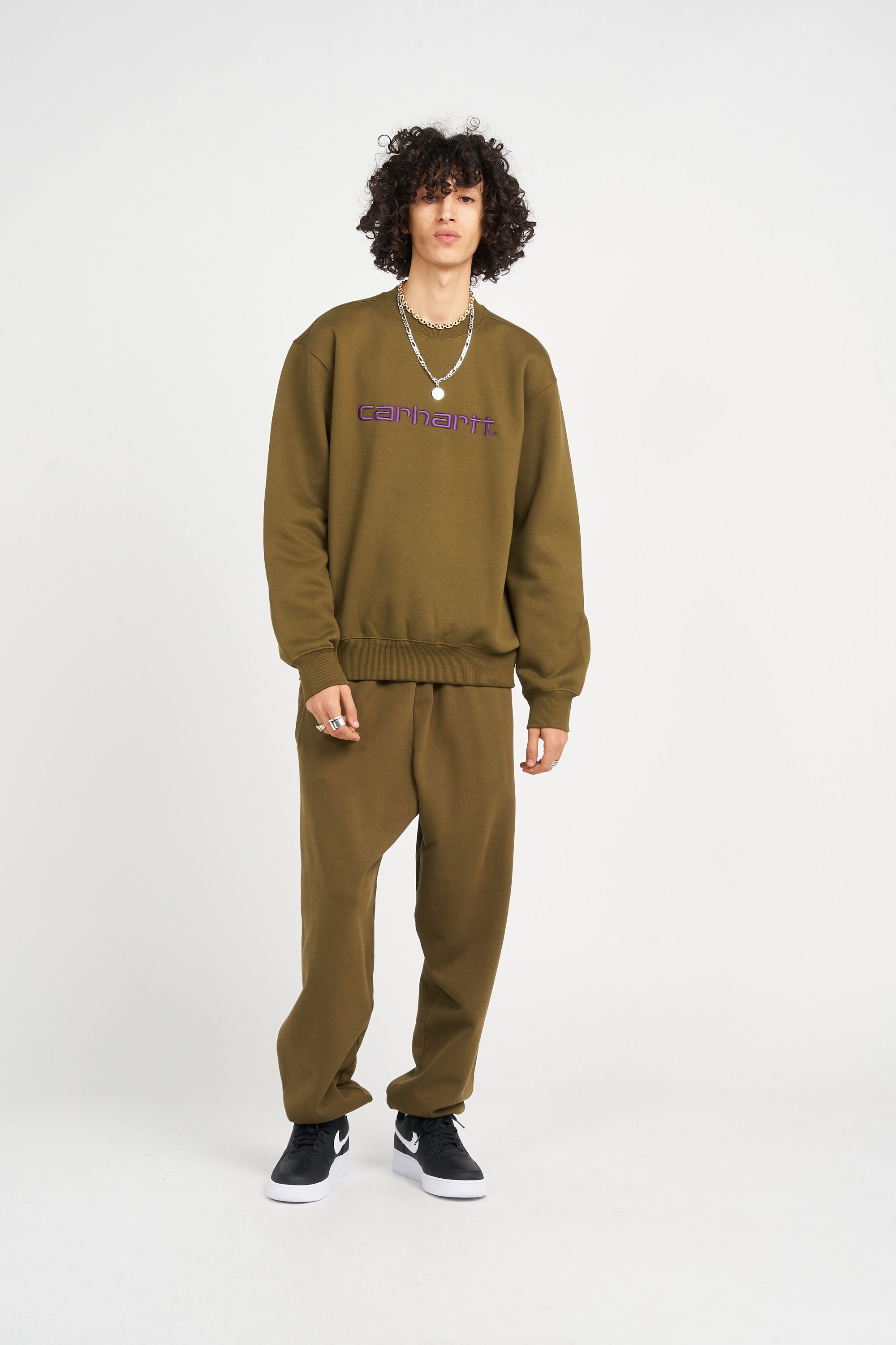CARHARTT WIP Sweatshirt Carhartt Sweat Kaki