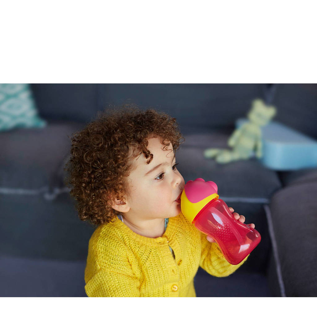 Amazing, nice design, friendly coloursSCF798/02 rietjesbeker 300 ml roze