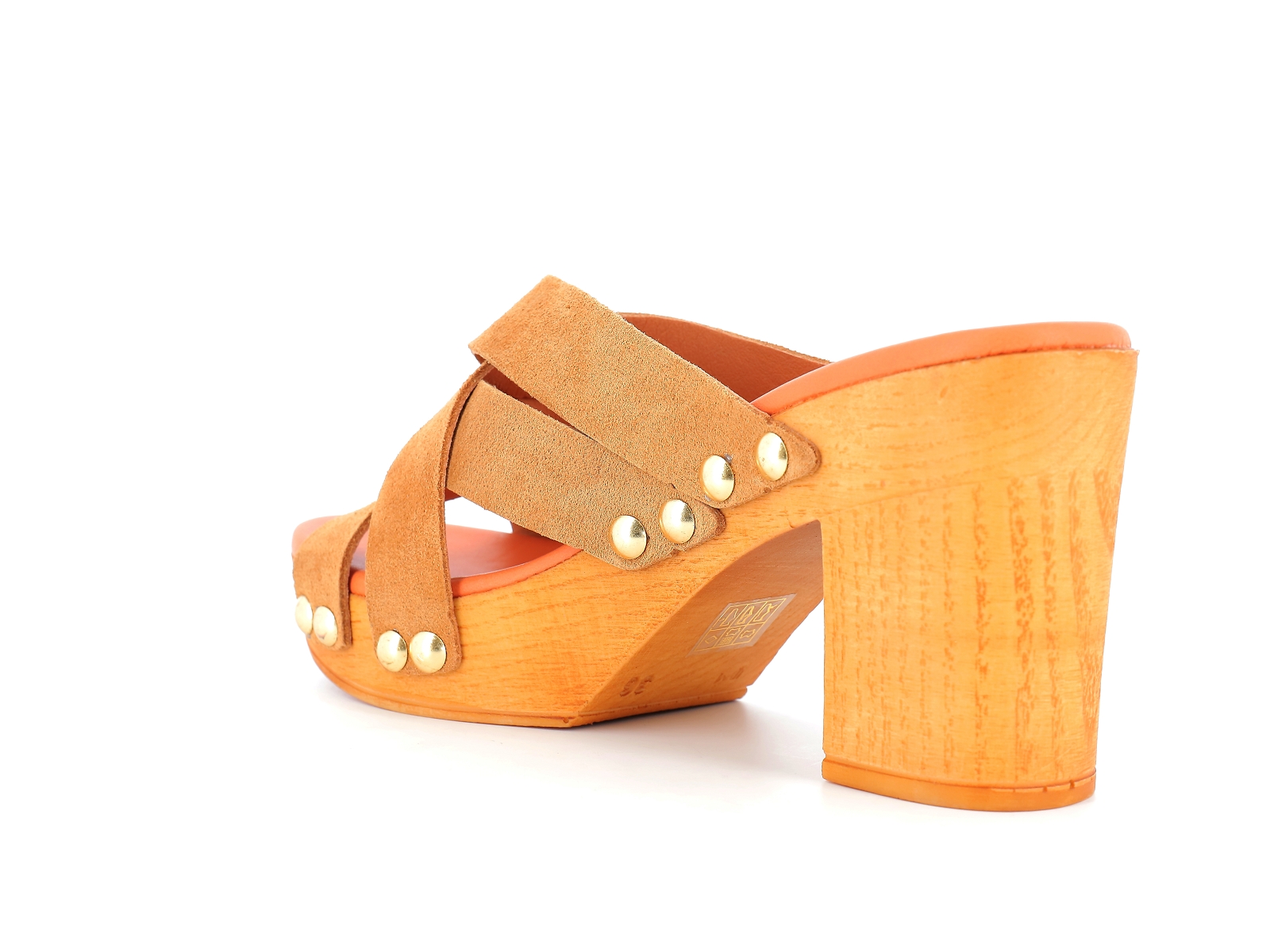 M brand-DALMA Nubuck Marron Clair