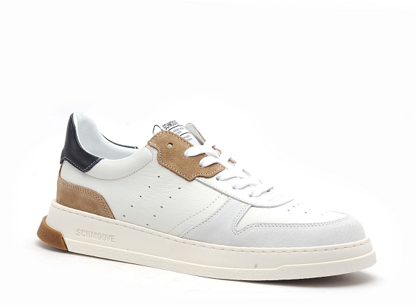 Schmoove basses homme order sneaker blanc