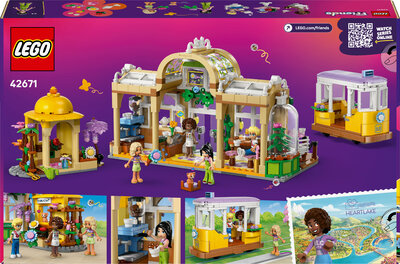 LEGO Friends 42671 Kafé med blomsterbutikk