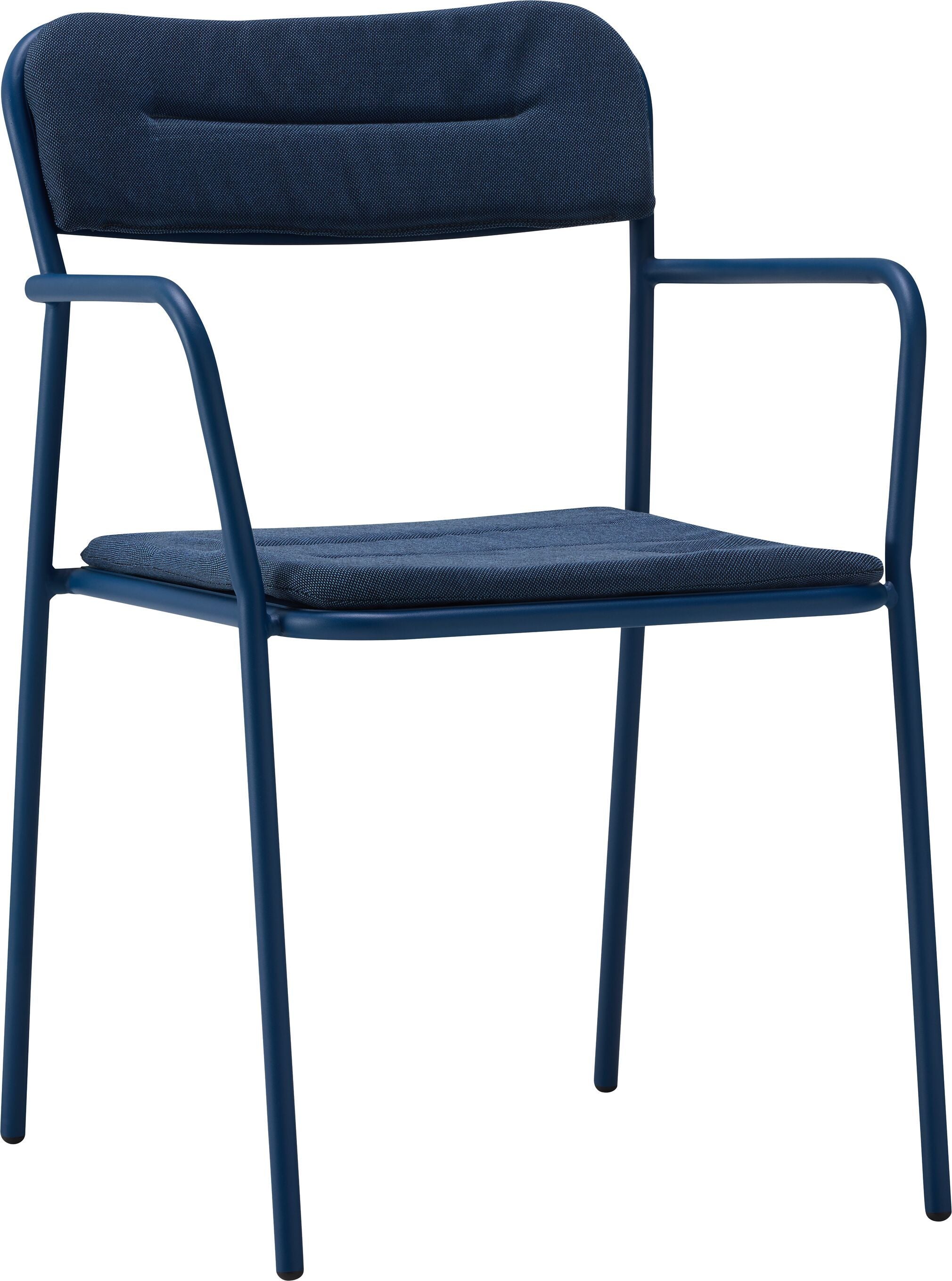 FAVIGNANA Stuhl - Dunkelblau / B: 51.0 cm x T: 51.0 cm x H: 79.5 cm
