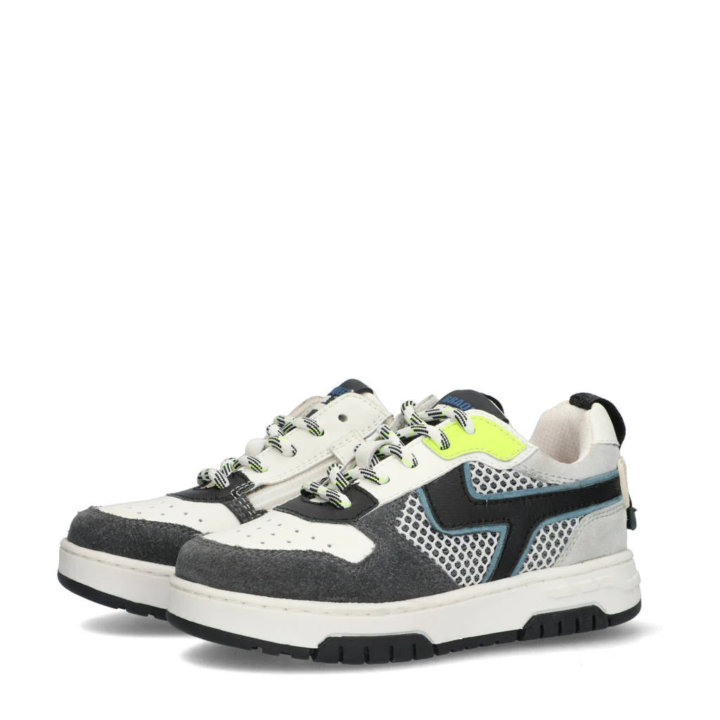 Braqeez Cole Chicagoleren sneakers antraciet