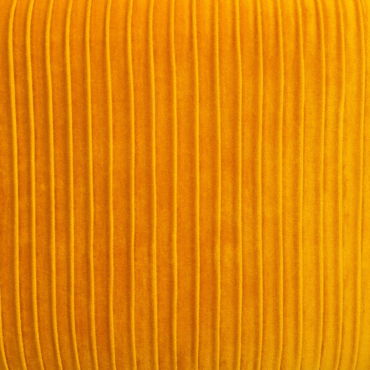 TABOURET APPOINT VELOURS SOLARO OCRE