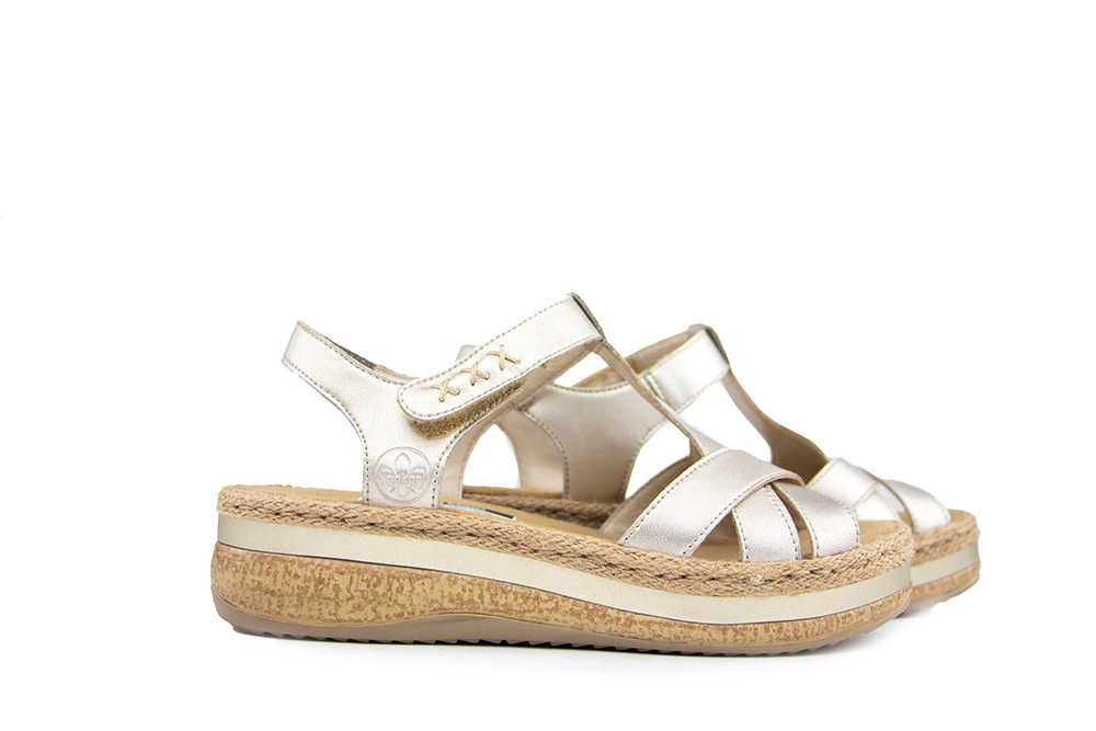 Rieker Sandaal Lenora  Palegold
