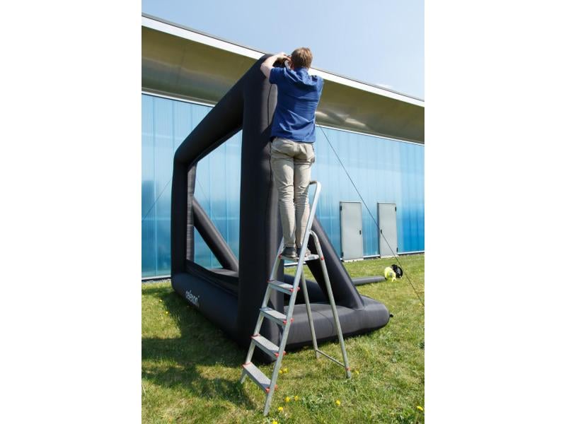 Celexon Mobile Leinwand Aufblasbar INF200 310x174 cm 16:9 Aufblasbare Outdoor-Leinwand INF200