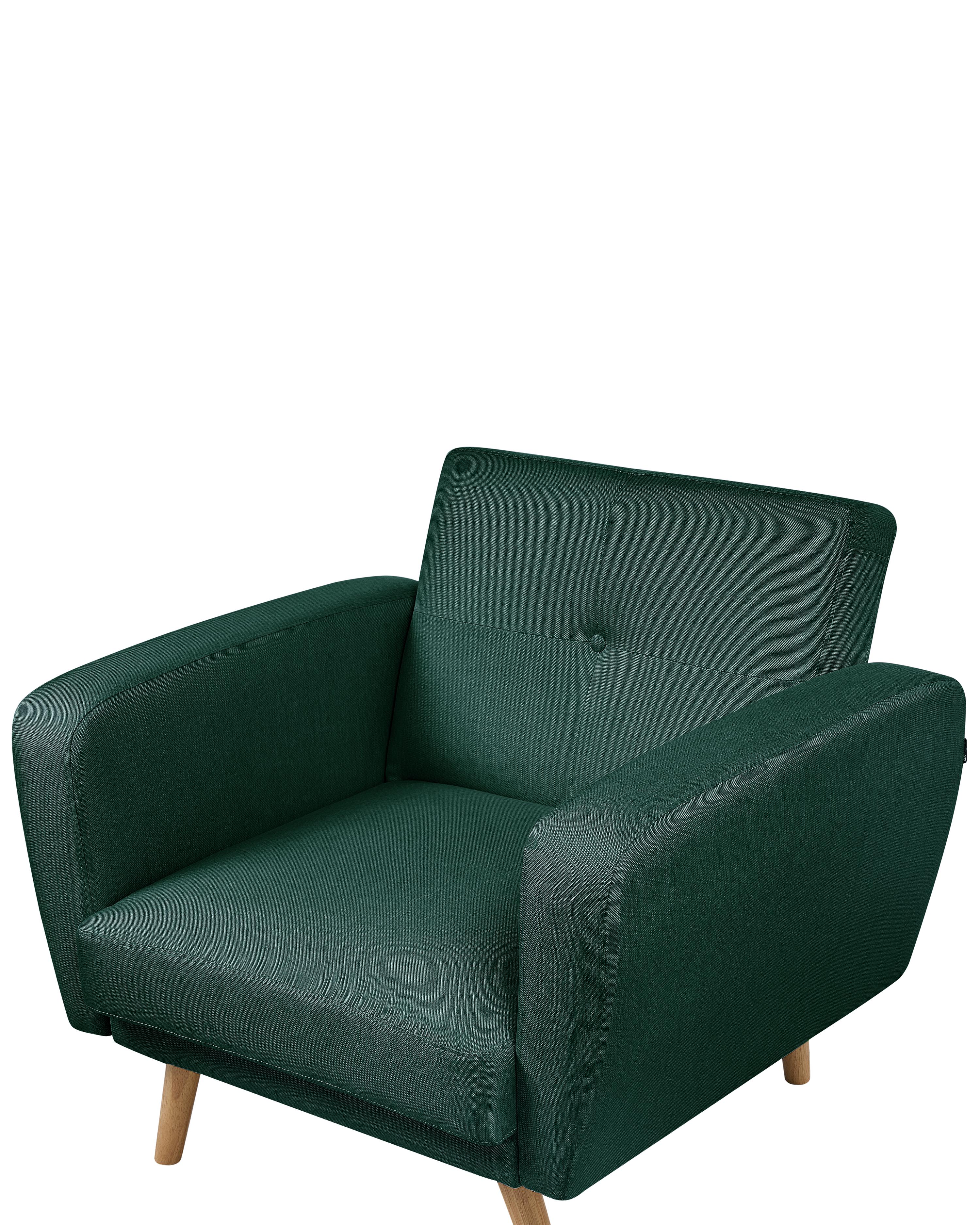 Fauteuil FLORLI Stof Donkergroen