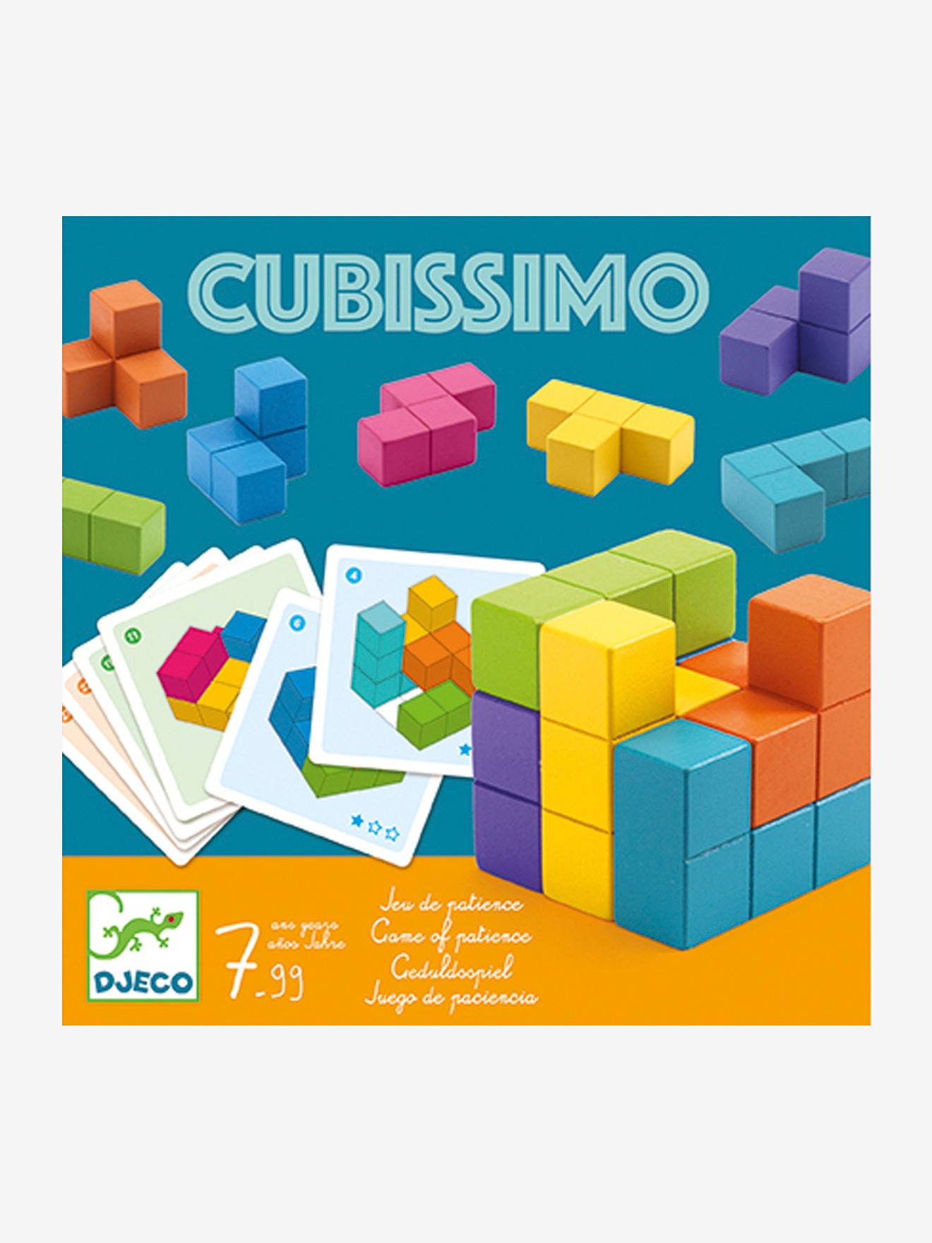 Jogo multicolorido Cubissimo DJECO